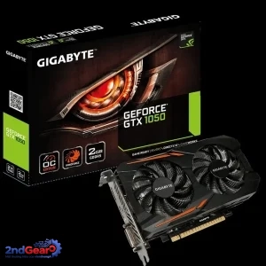 Alternative view of GIGABYTE GV-N105TWF2OC-4GD GTX 1050 Ti 4GB D5 2 FAN - CŨ